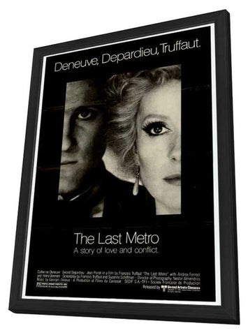 The Last Metro 11 x 17 Movie Poster - Style A - in Deluxe Wood Frame