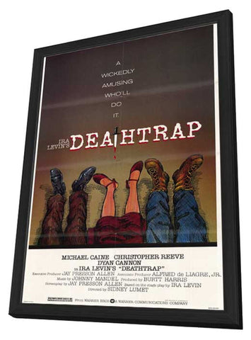 Deathtrap 11 x 17 Movie Poster - Style A - in Deluxe Wood Frame