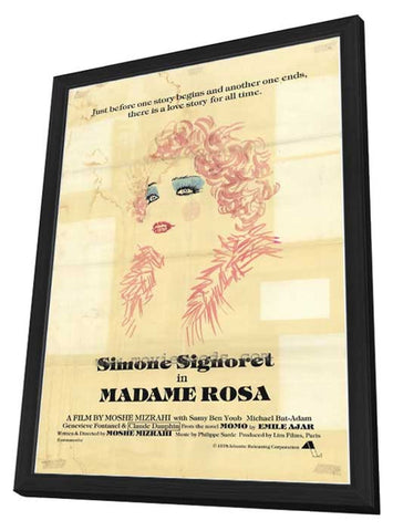 Madame Rosa 11 x 17 Movie Poster - Style A - in Deluxe Aluminum Frame