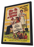 Ma & Pa Kettle at Home 11 x 17 Movie Poster - Style A - in Deluxe Aluminum Frame