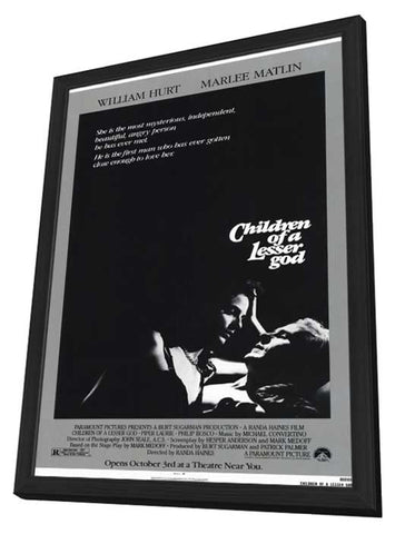 Children of a Lesser God 11 x 17 Movie Poster - Style A - in Deluxe Aluminum Frame