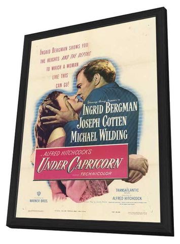 Under Capricorn 11 x 17 Movie Poster - Style A - in Deluxe Aluminum Frame