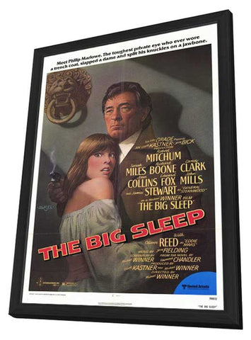 The Big Sleep 11 x 17 Movie Poster - Style A - in Deluxe Aluminum Frame