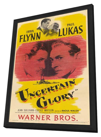 Uncertain Glory 11 x 17 Movie Poster - Style A - in Deluxe Aluminum Frame