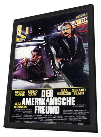 American Friend 11 x 17 Poster - Foreign - Style A - in Deluxe Aluminum Frame