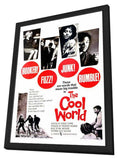 The Cool World 11 x 17 Movie Poster - Style A - in Deluxe Aluminum Frame