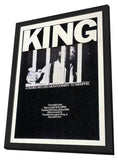 King: A Filmed Record... Montgomery to Memphis 11 x 17 Movie Poster - Style A - in Deluxe Aluminum Frame