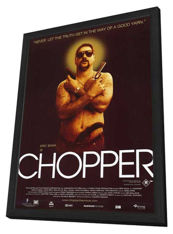 Chopper 11 x 17 Movie Poster - Style B - in Deluxe Aluminum Frame