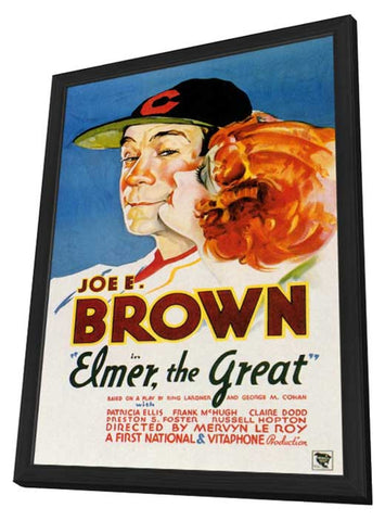 Elmer the Great 11 x 17 Movie Poster - Style A - in Deluxe Aluminum Frame