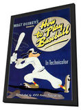 How to Play Baseball 11 x 17 Movie Poster - Style A - in Deluxe Aluminum Frame