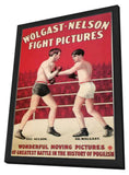 Wolgast-Nelson Fight Pictures 11 x 17 Movie Poster - Style A - in Deluxe Aluminum Frame