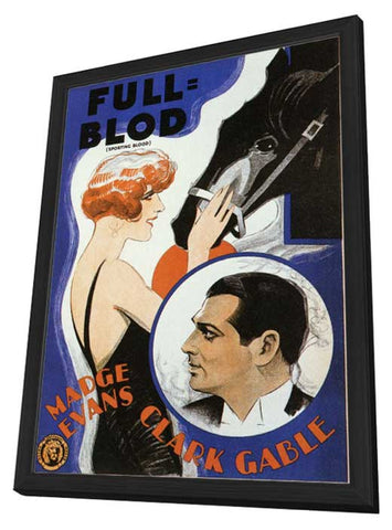 Sporting Blood 11 x 17 Poster - Foreign - Style A - in Deluxe Aluminum Frame