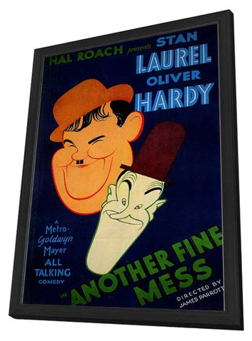 Another Fine Mess 11 x 17 Movie Poster - Style A - in Deluxe Aluminum Frame