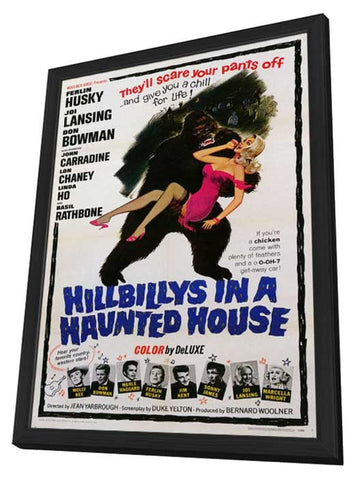 Hillbillys in a Haunted House 11 x 17 Movie Poster - Style A - in Deluxe Aluminum Frame