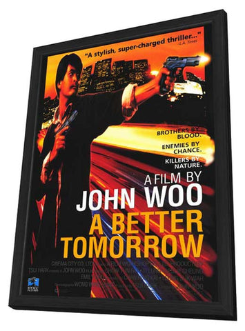 A Better Tomorrow, Part 1 11 x 17 Movie Poster - Style A - in Deluxe Aluminum Frame