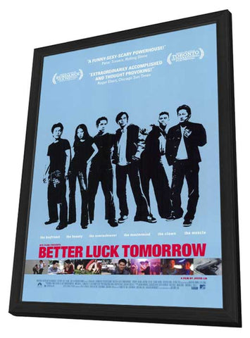 Better Luck Tomorrow 11 x 17 Movie Poster - Style A - in Deluxe Aluminum Frame