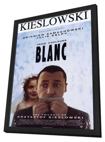 Trois Couleours: Blanc 11 x 17 Poster - Foreign - Style A - in Deluxe Aluminum Frame