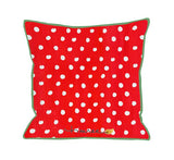 Christmas Bus- Multi Throw Pillow by Timree Gold