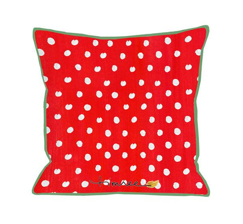Christmas Bus- Multi Throw Pillow by Timree Gold
