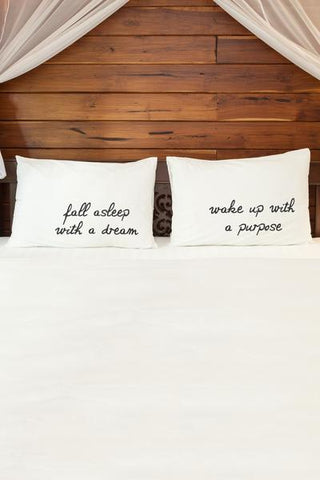 Fall Asleep With a Dream Pillowcase by OBC