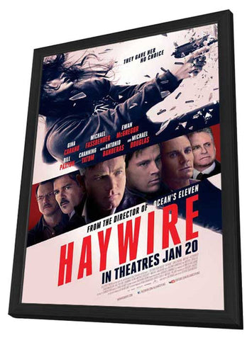 Haywire 11 x 17 Movie Poster - Style C - in Deluxe Aluminum Frame