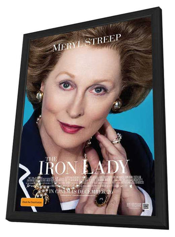 The Iron Lady 11 x 17 Movie Poster - Style B - in Deluxe Aluminum Frame