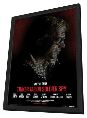 Tinker, Tailor, Soldier, Spy 11 x 17 Movie Poster - Style C - in Deluxe Aluminum Frame