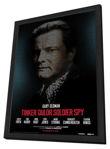 Tinker, Tailor, Soldier, Spy 11 x 17 Movie Poster - Style D - in Deluxe Aluminum Frame
