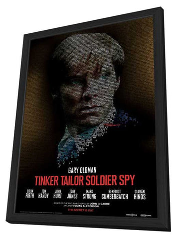 Tinker, Tailor, Soldier, Spy 11 x 17 Movie Poster - Style F - in Deluxe Aluminum Frame