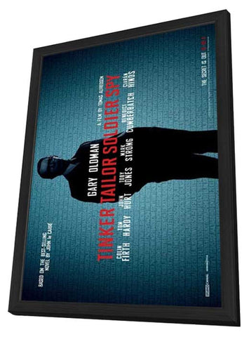 Tinker, Tailor, Soldier, Spy 11 x 17 Movie Poster - UK Style A - in Deluxe Aluminum Frame