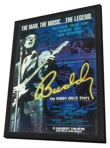 Buddy Holly Story, The (Broadway) 11 x 17 Poster - Style A - in Deluxe Aluminum Frame