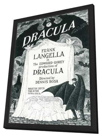 Dracula (Broadway) 11 x 17 Poster - Style A - in Deluxe Aluminum Frame