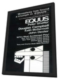 Equus (Broadway) 11 x 17 Poster - Style A - in Deluxe Aluminum Frame