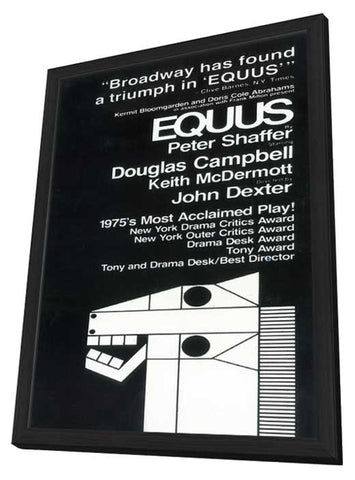 Equus (Broadway) 11 x 17 Poster - Style A - in Deluxe Aluminum Frame