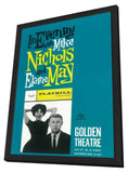 Evening with Mike Nichols and Elaine May (Broadway) 11 x 17 Poster - Style A - in Deluxe Aluminum Frame