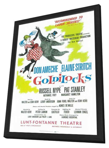 Goldilocks (Broadway) 11 x 17 Poster - Style A - in Deluxe Aluminum Frame