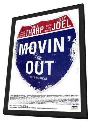 Movin' Out (Broadway) 11 x 17 Poster - Style A - in Deluxe Aluminum Frame