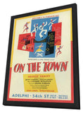 On The Town (Broadway) 11 x 17 Poster - Style A - in Deluxe Aluminum Frame
