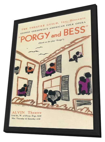 Porgy And Bess (Broadway) 11 x 17 Poster - Style A - in Deluxe Aluminum Frame