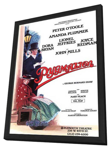 Pygmalion (Broadway) 11 x 17 Poster - Style A - in Deluxe Aluminum Frame