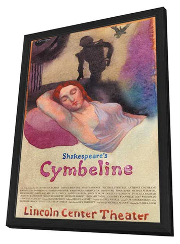 Shakespeares Cymbeline (Broadway) 11 x 17 Poster - Style A - in Deluxe Aluminum Frame