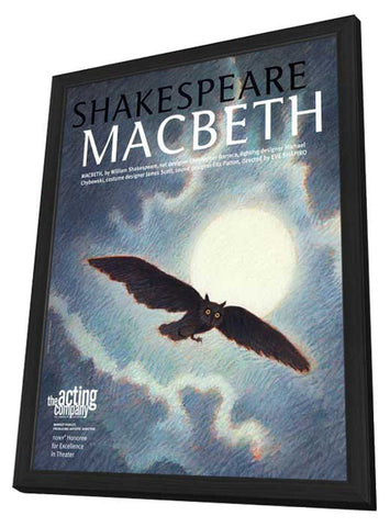 Shakespeares Macbeth (Broadway) 11 x 17 Poster - Style A - in Deluxe Aluminum Frame