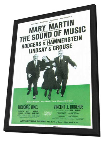 Sound Of Music, The (Broadway) 11 x 17 Poster - Style A - in Deluxe Aluminum Frame