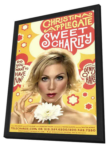 Sweet Charity (Broadway) 11 x 17 Poster - Style A - in Deluxe Aluminum Frame