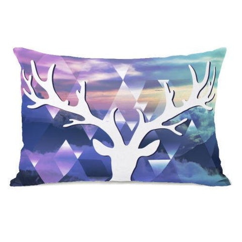 Buck Head Geo Golor Throw Pillow by OBC