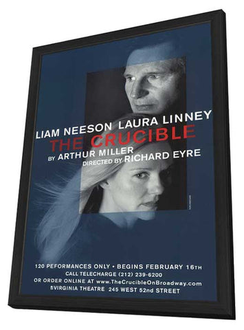 The Crucible (Broadway) 11 x 17 Poster - Style A - in Deluxe Aluminum Frame