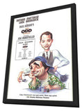 The Odd Couple (Broadway) 11 x 17 Poster - Style A - in Deluxe Aluminum Frame