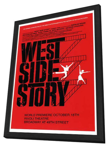 West Side Story (Broadway) 11 x 17 Poster - Style A - in Deluxe Aluminum Frame
