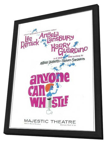 Anyone Can Whistle (Broadway) 11 x 17 Poster - Style A - in Deluxe Aluminum Frame