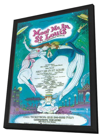 Meet Me In St.Louis (Broadway) 11 x 17 Poster - Style A - in Deluxe Aluminum Frame